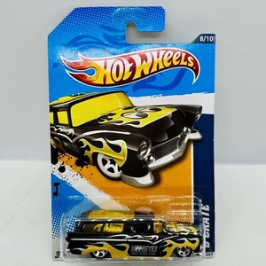 2012 Hot Wheels #148 HW Performance 8 Crate 1955 Ford Ranch Wagon Mooneyes New - Picture 1 of 2