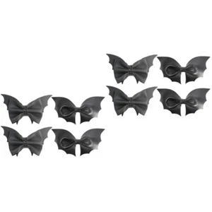 4Pcs Hair Bows For Women Black Hair Accessories Goth Accessories Goth Hair Clips - Picture 1 of 12