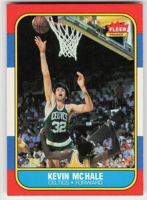 Fleer #73 1986-87 Kevin McHale (pequeña arruga) baloncesto Boston Celtics Foto 1 de 2