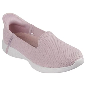 Womens Skechers On-The-Go Luminary Mauve Walking Shoes - Picture 1 of 6