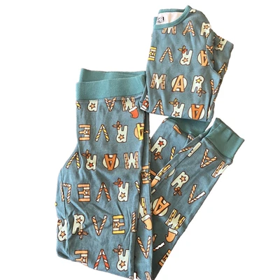 Marvel Amazon Essentials Boys S Green Christmas Pajamas - Image 1 of 4