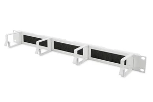 DIGITUS Kabel-Rangierpanel mit Durchführung - 1HE - 4 Führungsbügel 44 x 60 mm - - Afbeelding 1 van 1