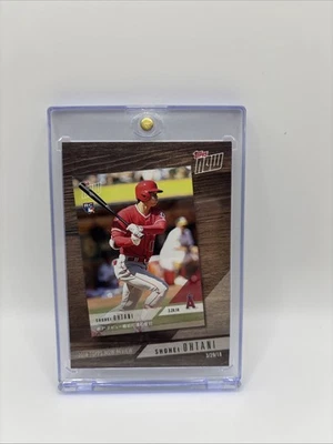 Topps 2018 Topps Now Review #TN-3 Shohei Ohtani RC logo Los Angeles Angels Foto 1 de 2