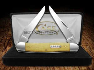Case xx Knives Muskrat Smooth Antique Bone 12511 1/500 Stainless Pocket Knife - Picture 1 of 4
