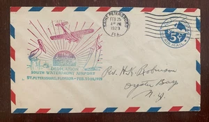 1929 Air Mail Airport Dedication South Waterfront - St. Petersburg Florida - Picture 1 of 2