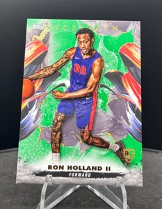 2024-25 Topps Inception Basketball - #4 Ron Holland II (RC) GREEN - Picture 1 of 2