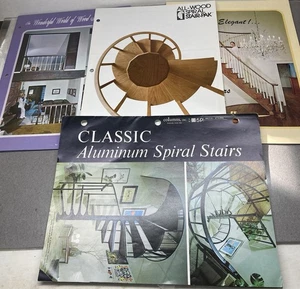 Vintage 1974 Midcentury Staircase Building  Design Sales Brochures - Picture 1 of 13