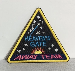 Heavens Gate Away Team 3" High Quality Embroidered Iron On Patch NEW - Picture 1 of 4