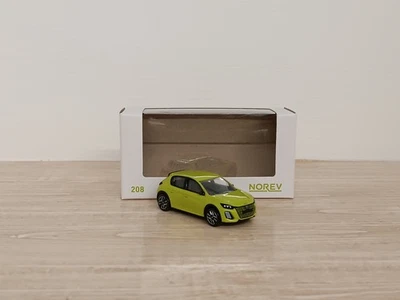 Peugeot 208 Jaune Agueda 2024 1/64 Norev 310965 - Photo 1/3