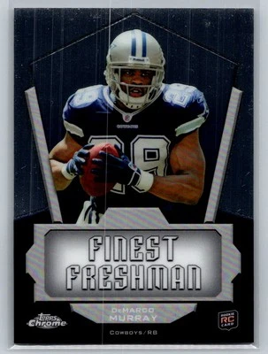 2011 Topps Chrome #FF-DM DeMarco Murray Finest Freshman Dallas Cowboys F18 - Image 1 of 2