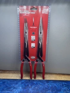 Milwaukee 48-22-6542 Long Reach Zangen 2-teiliges Set ✅VERSIEGELT NEU ✅ - Bild 1 von 6