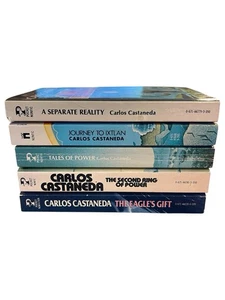 Carlos Castaneda mixed lot 5 books A Separate Reality, Journey to Ixtlan & more - Imagen 1 de 10