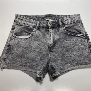 H&M Gray Stone Wash Shorts Girls Size 14Y - Picture 1 of 6