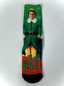 Calcetines Will Ferrell Buddy the Elf Talla Grande Navidad Vacaciones Novedad Regalo de Navidad - Imagen 1 de 1