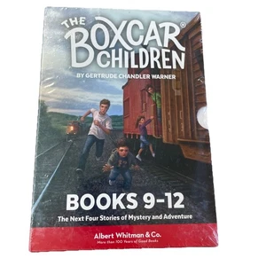 Boxcar Children Mysteries Boxed Set #9-12 by Gertrude Chandler Warner (2017) - Foto 1 di 3