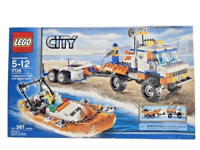 LEGO 7726: CITYCoast Guard Truck with Speed Boat NIB/Factory Sealed - Image 1 of 4