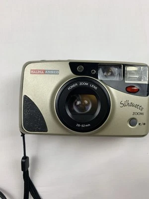 Halina Ansco Silhouette Zoom Point & Shoot Camera, 28-52mm Lense AF Flash TESTED - Image 1 of 4
