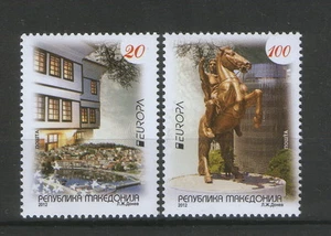 MACEDONIA--MNH** SET-EUROPA CEPT-ARCHITECTURE-2012. - Picture 1 of 1