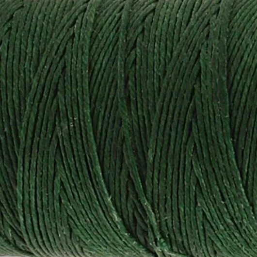 Tarjeta Crawford de lino irlandés encerado 4 capas 10 yardas - verde esmeralda Foto 1 de 1