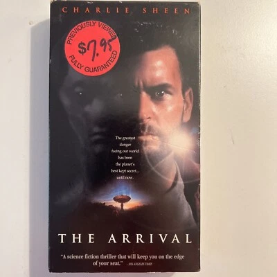 The Arrival (VHS, 1986) Charlie Sheen VG Movie Science Fiction Thriller - Image 1 of 4
