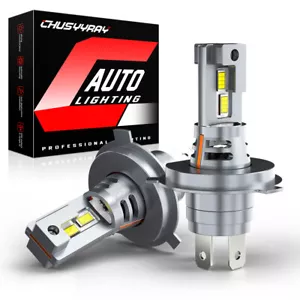 For Honda Ridgeline 2006-2014 2x H4 White 20000LM LED Headlight Bulb Hi/Lo Beam - Picture 1 of 12
