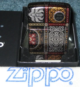 ZIPPO 540 MYTHOLOGICAL DESIGN Lighter FUSION PATTERN  46146 Mint NEW Sealed - Picture 1 of 5