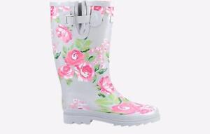 Cotswold Blossom Pink Welly
