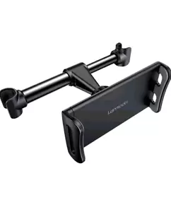 Lamicall Car Seat Headrest Mount Holder For iPad Phones Tablet Universal Black - Picture 1 of 6