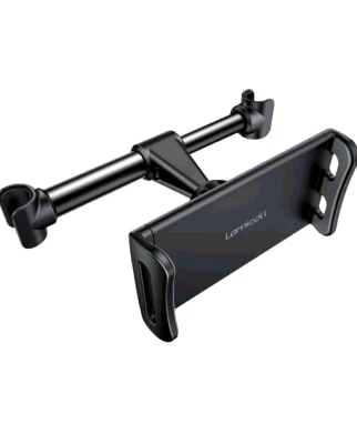 Lamicall Car Seat Headrest Mount Holder For iPad Phones Tablet Universal Black - Image 1 of 4
