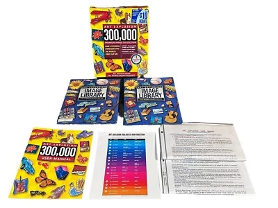 Nova - Art Explosion 300.000 Biblioteca de imágenes en 14 CD-ROM c-2004 Foto 1 de 4