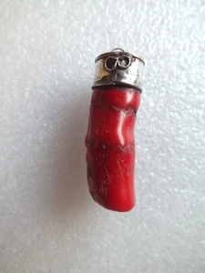 VINTAGE - alter Korral Anhänger - 20mm x 17mm - K3 - Bild 1 von 13