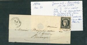 À VOS OFFRES ! [124] CERES lettre 6 janvier 1849 Dampierre sur Salon / Besançon