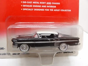 1958 CHEVY IMPALA 2000 JOHNNY LIGHTNING AMERICAN CHROME 1:64 DIE-CAST - Picture 1 of 2