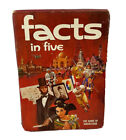 Facts in Five The Game of Knowledge 1967-VTG- Bookshelf Board game, with pieces