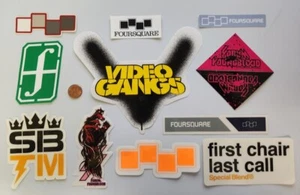 Forum Foursquare Special Blend snowboard vintage set 11 adesivi nuovi vecchio magazzino - Foto 1 di 1