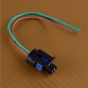 1Pcs for GM DELPHI 15A 12162193 Plastic Black Blue Plug Temperature Sensor ↑ - Picture 1 of 4