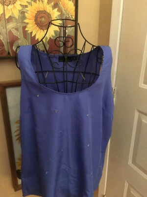 Camiseta sin mangas Attention (XL) jersey azul. Envío gratuito. Foto 1 de 3