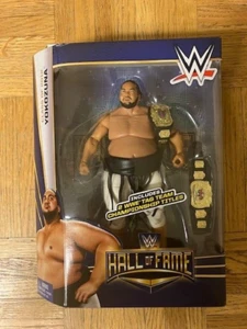 WWE Elite Collection Hall Of Fame Class 2012 YOKOZUNA includes 2 belts NEW - Picture 1 of 6