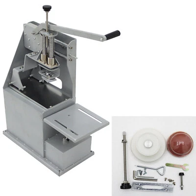 CHONGYTTUO Manual Single Color Pad Printer with Sealed InkCup for Metals Glass Ceramic etc.
