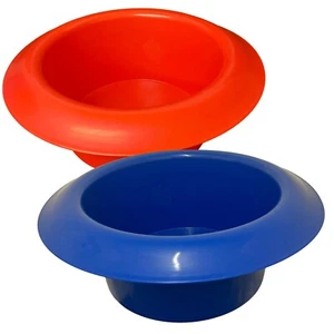 Mangiatoia ciotola pneumatici cavallo x 15 litri equitazione stalla pony rotonda - Foto 1 di 13