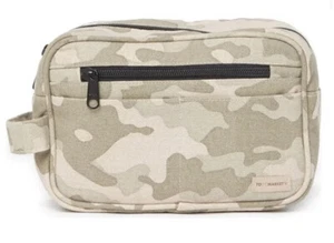 NWT TO THE MARKET Sand Camouflage Dopp Kit/Cosmetic Bag - Picture 1 of 4