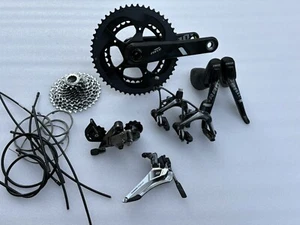 SRAM FORCE 2x11 Speed Mechanical Road Bike Complete Groupset. - Picture 1 of 13