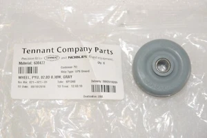 TENNANT NOBLES 630477 POLYURETHANE MOLDED WHEEL SQUEEGEE SCRUBBER 5500 5520 NEW - Picture 1 of 4