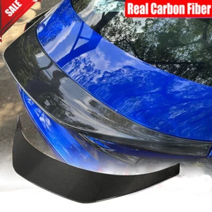 For Subaru BRZ Toyota GR86 2022UP Real Carbon Fiber Rear Trunk Spoiler Wing Lip - Bild 1 von 13