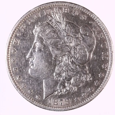 Raw 1878-S Morgan $1 Uncertified Ungraded San Francisco Silver Dollar Coin - Image 1 of 2