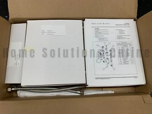 Pottery Barn Langford Cross Handle Widespread Sink Faucet Polished Nickel #W240 - Picture 1 of 6