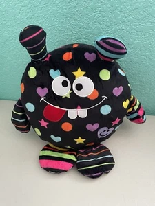 Little Miss Matched Black Silly Monster Pillow Buddy 13" - Picture 1 of 5