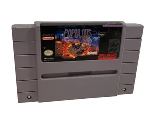 Populous Game (Super Nintend) - Picture 1 of 3