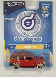 Hot Wheels Dropstars Hummer H3 Red 1:50 Street Profile RR Phat Lip - Picture 1 of 4