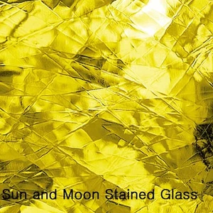 8" X10" Spectrum Glass Sheet S 161A - Yellow Artique Stained Glass Sheet - Picture 1 of 1